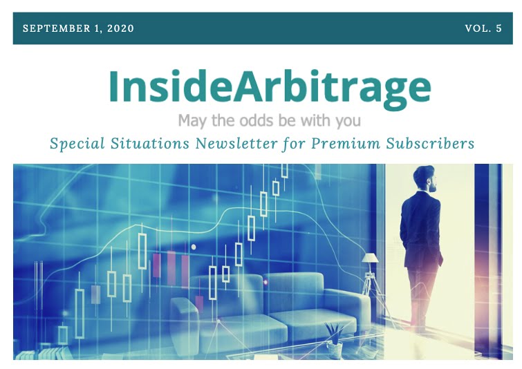 Inside Arbitrage Premium Newsletter Sep 2020