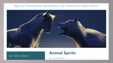Special Situations Newsletter: November 2021