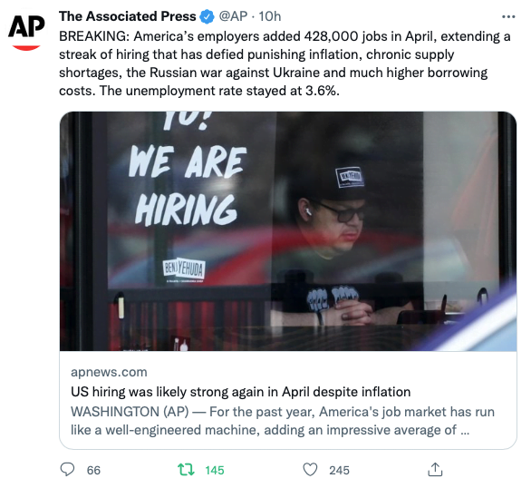 AP Unemployment Rate