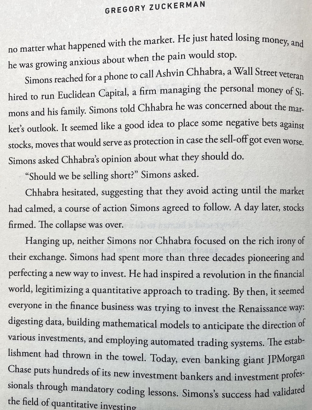 The Man Who Solved The Markets