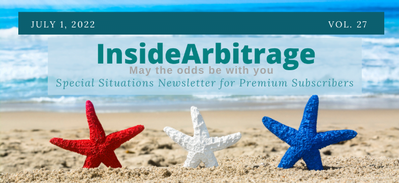 Special Situations Newsletter - July 2022