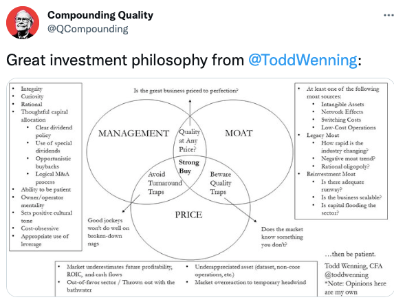 Great investment philosophy from @ToddWenning