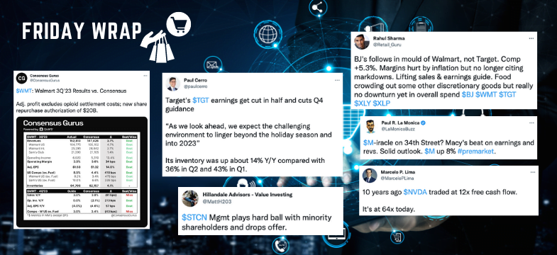 Inside Arbitrage Friday Wrap - Retail Earnings Week