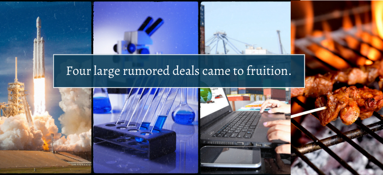 Merger Arbitrage Mondays - Four Potential Deals Become Successful