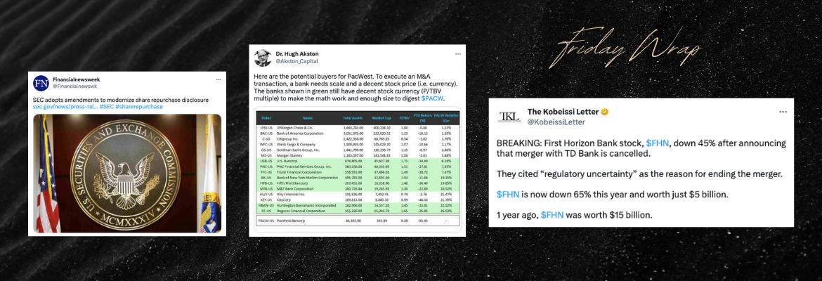 Regional Bank Crisis Deepens - InsideArbitrage Friday Wrap
