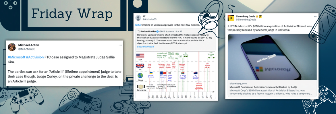 U.S. Judge Temporarily Blocks Microsoft's Acquisition of Activision - InsideArbitrage Friday Wrap