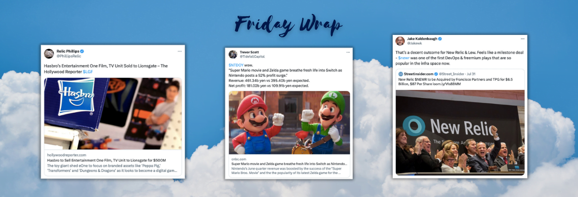 Lions Gate to Acquire eOne - InsideArbitrage Friday Wrap