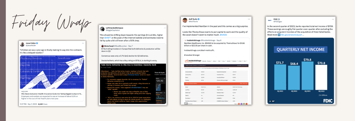 InsideArbitrage Friday Wrap - September 8, 2023