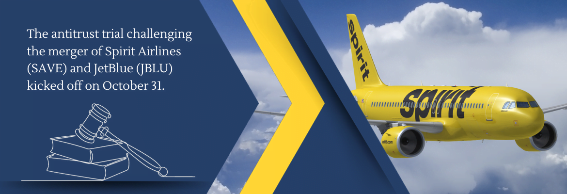 The Spirit - JetBlue Antitrust Trial Kicks Off - Merger Arbitrage Mondays