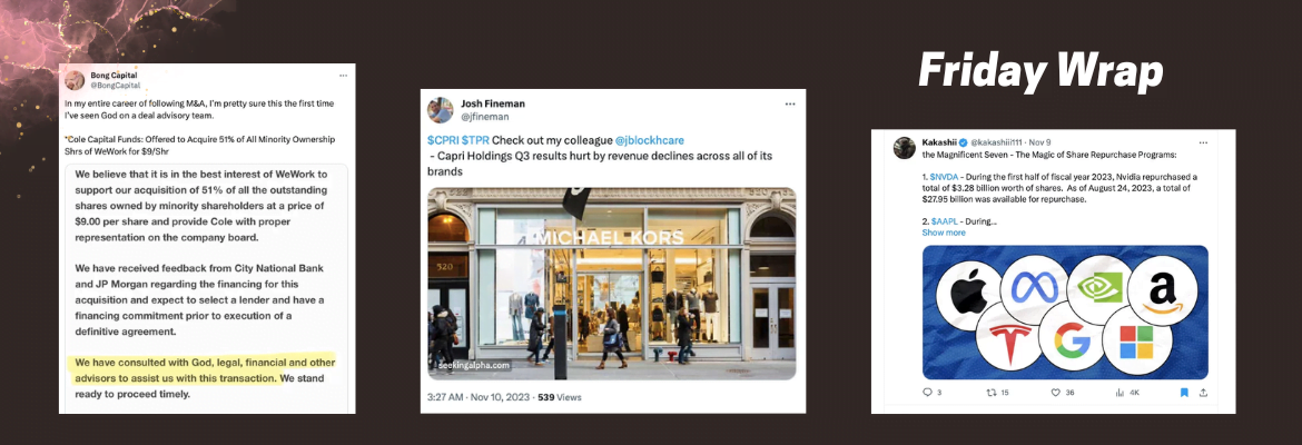 Consulting With God - InsideArbitrage Friday Wrap