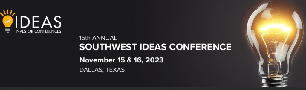 Southwest Ideas Conference 2023