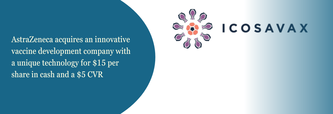 AstraZenaca Acquires Icosovax