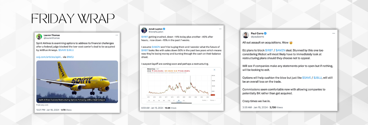 Spirit and iRobot Crash - InsideArbitrage Friday Wrap