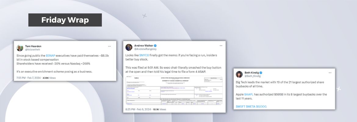 Executive Enrichment Scheme Posing As A Business - InsideArbitrage Friday Wrap