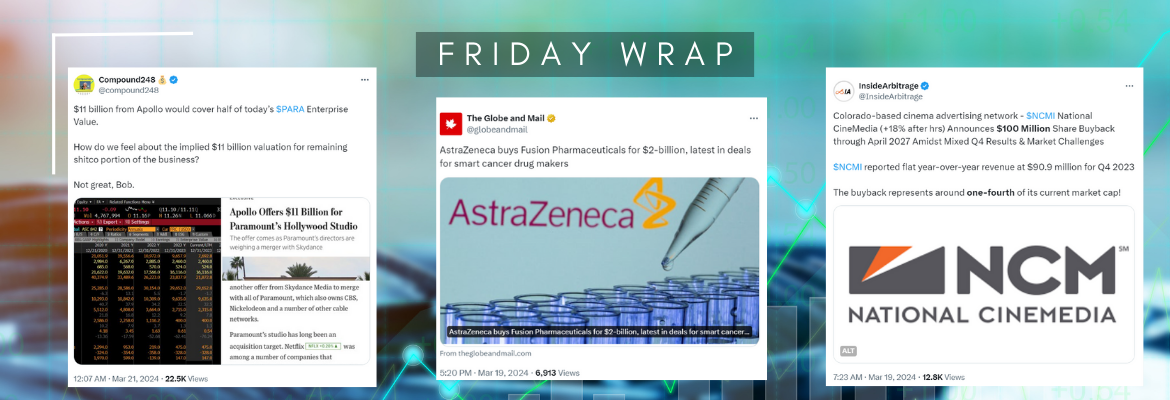 FRIDAY WRAP 03-22-2024