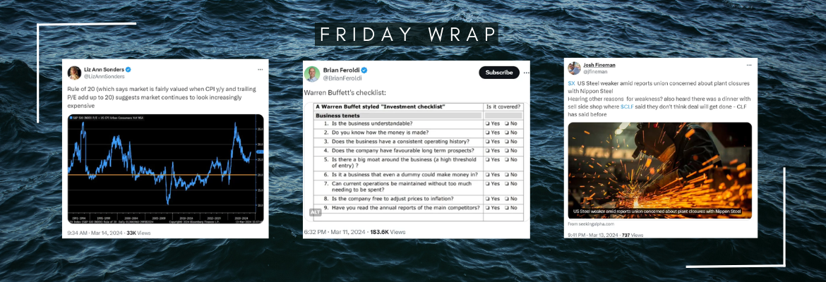 Friday Wrap 03/15/2024