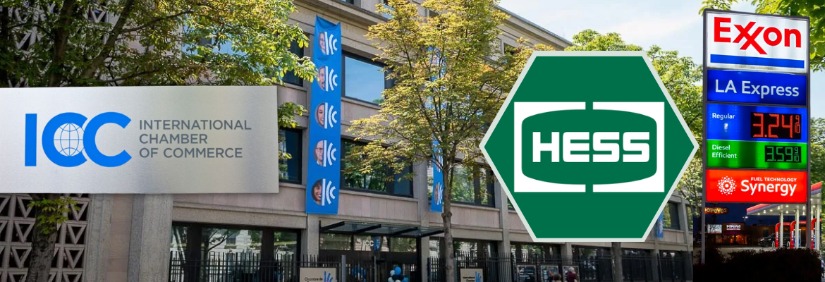 Exxon Files Arbitration Claim Against Hess