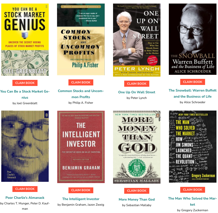 Investing Book Club Contest