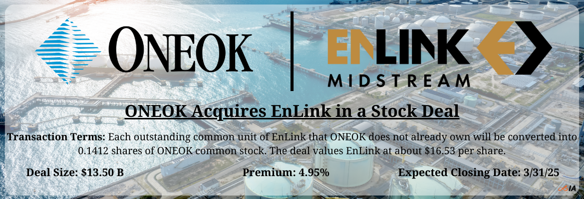 Oneok - EnLink Merger