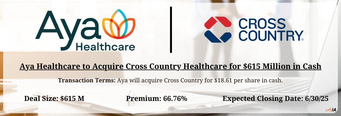 Aya - Cross Country Merger