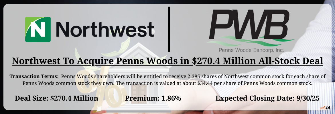 Northwest - Penns Woods Merger