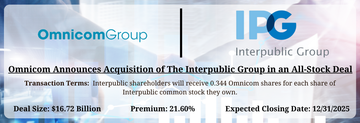 Omnicom - IPG Merger