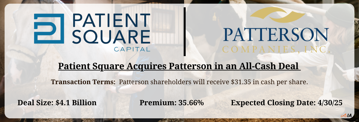 Patient Square Capital - Patterson Merger