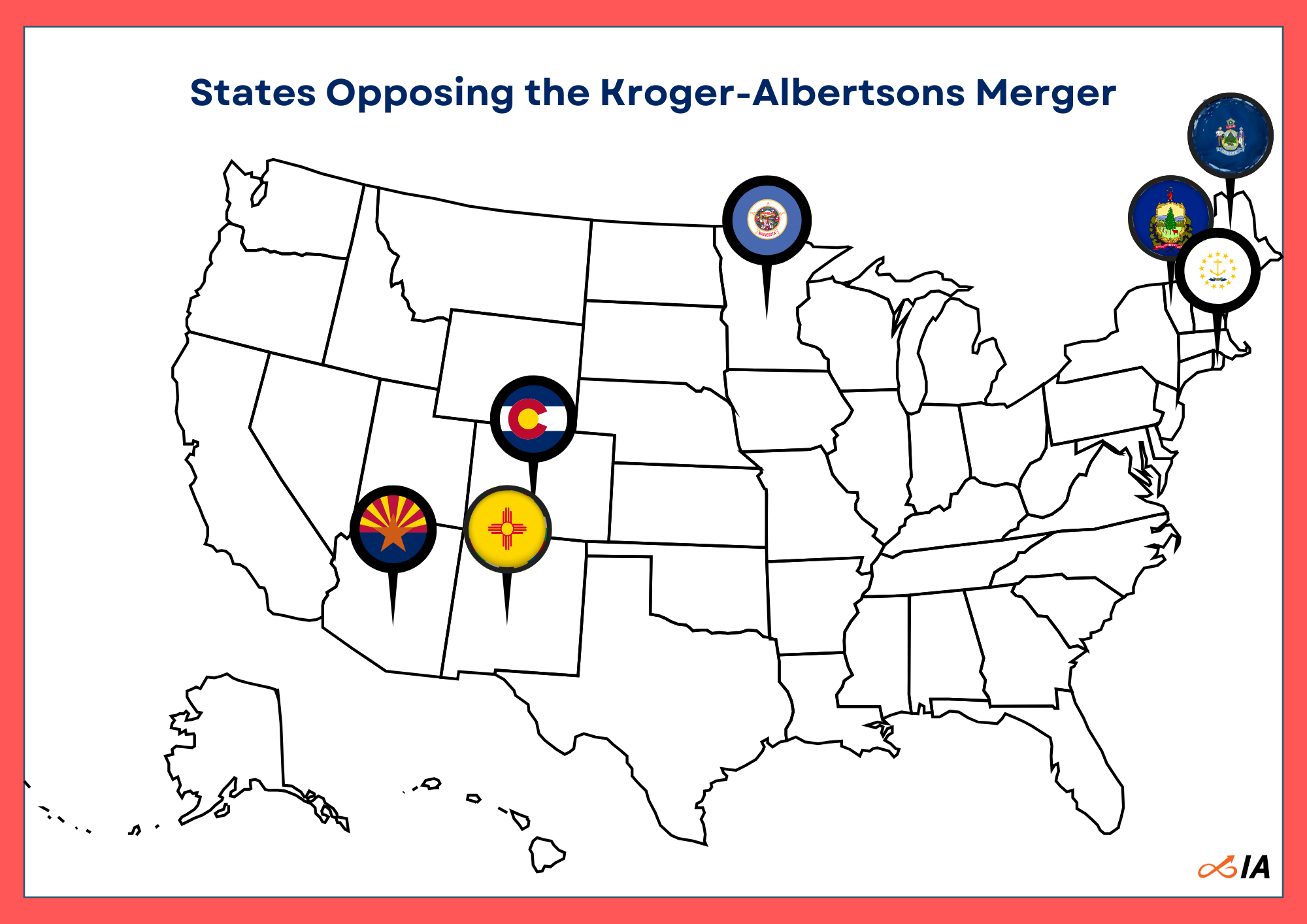 States Opposing Kroger-Albertsons Merger