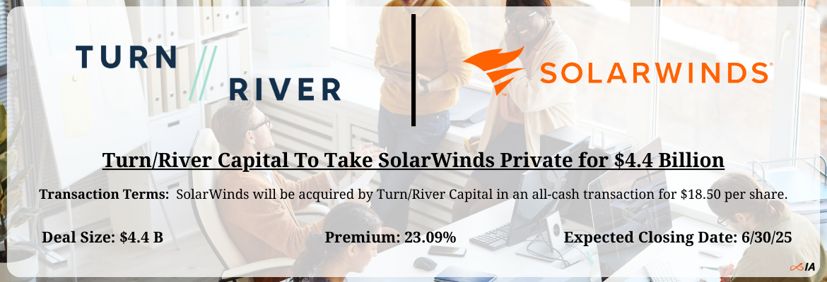 TurnRiver - SolarWinds Merger