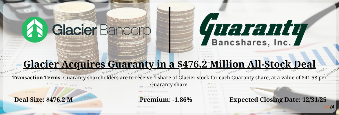Glacier - Guaranty Merger