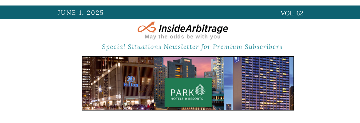 InsideArbitrage Special Situations Newsletter: June 2025