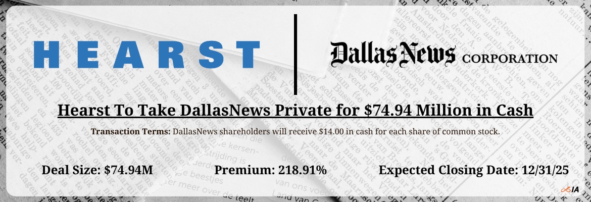 Hearst - DallasNews Merger