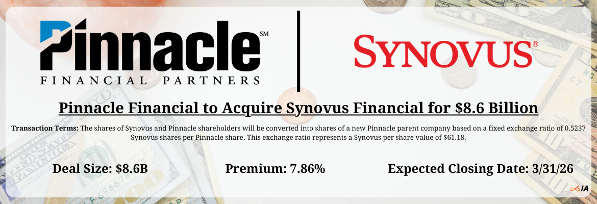 Pinnacle Financial - Synovus Financial Merger