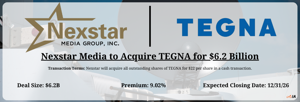 Nexstar Media - TEGNA Merger