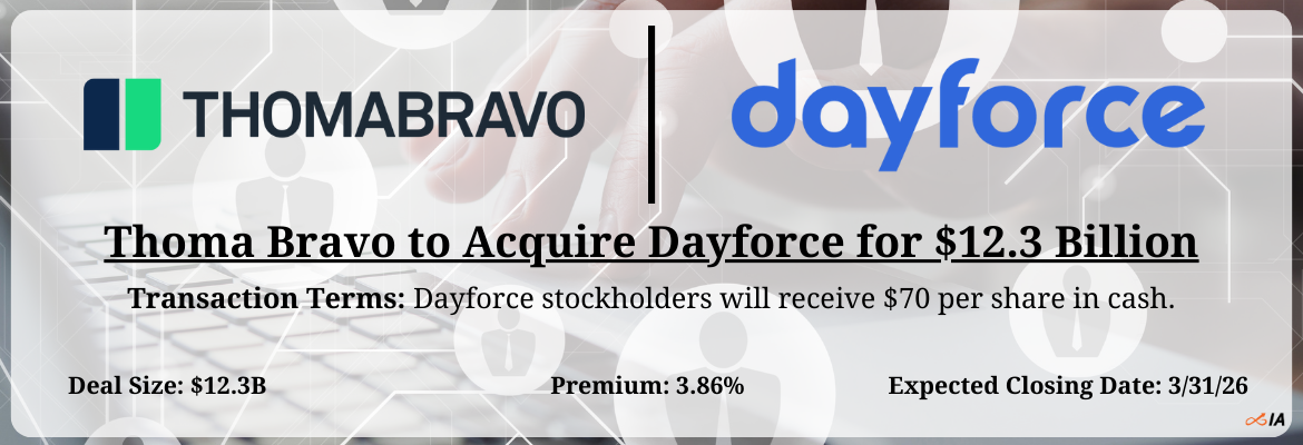 Thoma Bravo - Dayforce Merger
