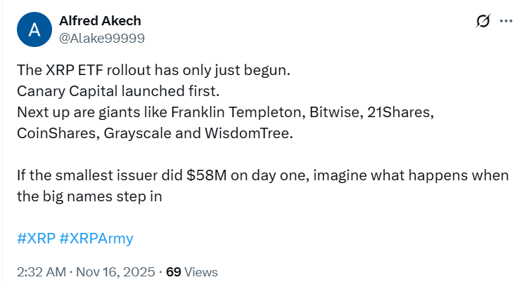 WT - ETF launch tweet