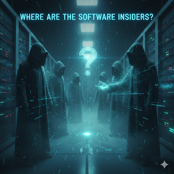 Where are the software insiders