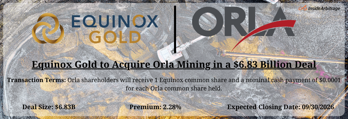 Equinox Gold - Orla Mining Merger