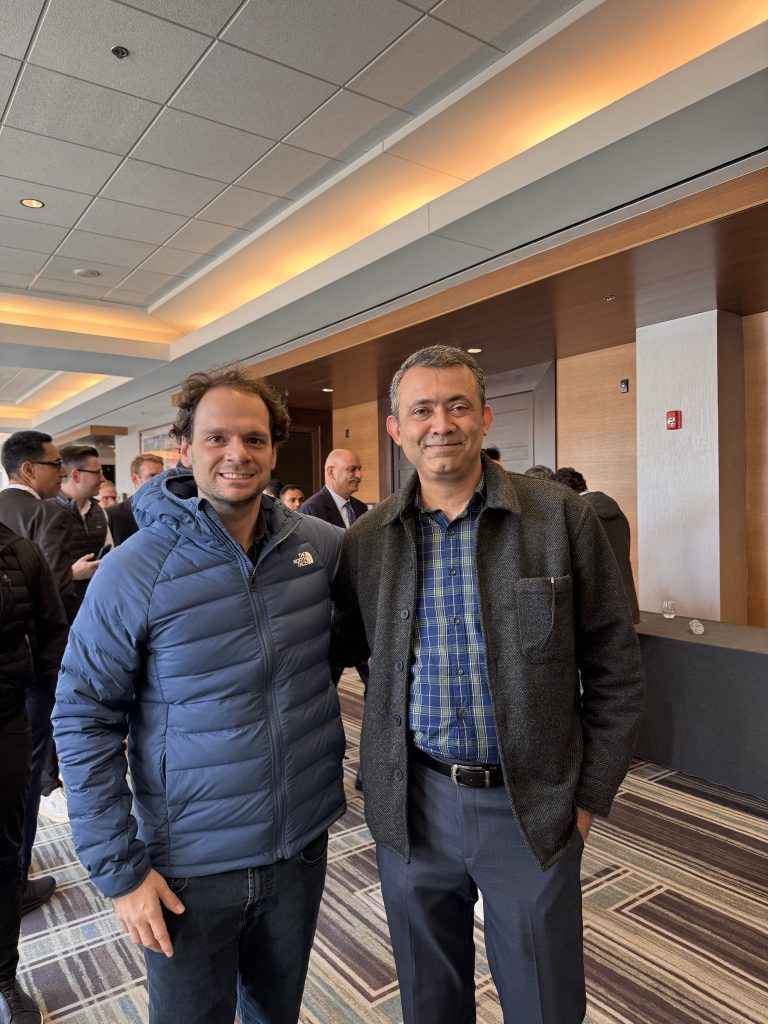 With Tiago Guitián 