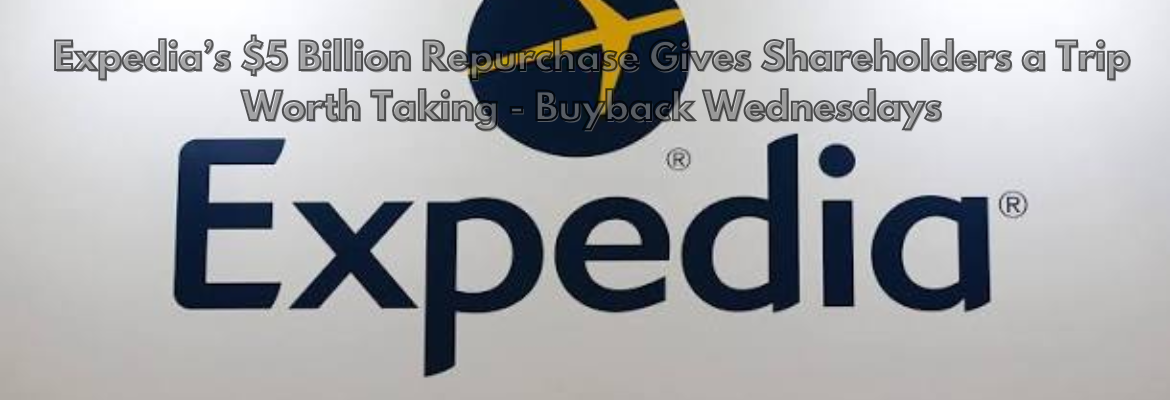 Expedia - Buyback Wednesdays