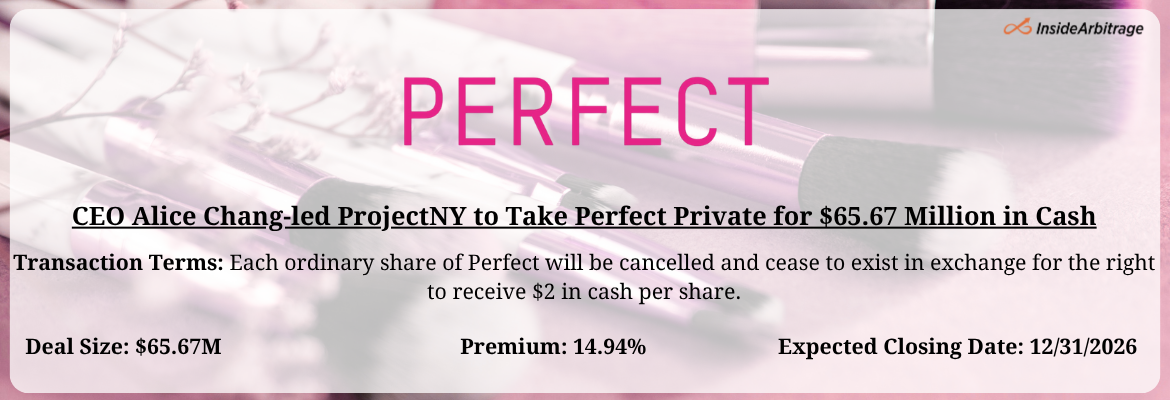 ProjectNY - Perfect Merger