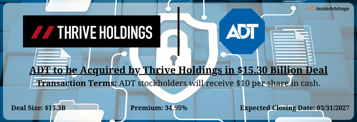 Thrive Holdings - ADT Merger